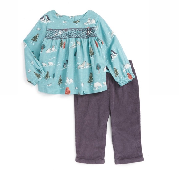 Mini Boden Other - Baby Boden pretty print set 🐧